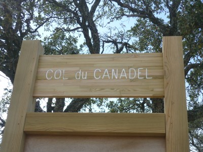 ORIENTATION TABLE AT COL DU CANADEL